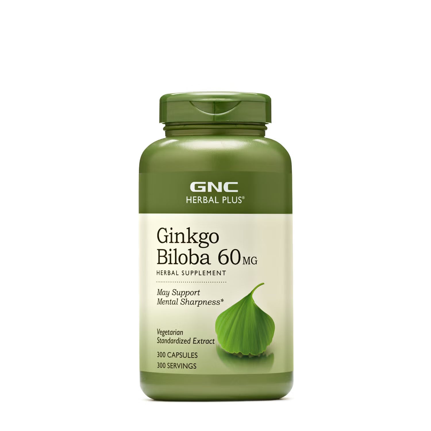 Ginkgo Biloba 60mg - 300 Capsules - GNC