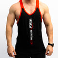 MUSCULOSA ROJA Y NEGRA IDN