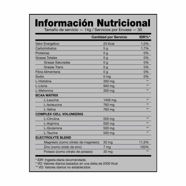 AMINO SYNERGY 420G - IDN NUTRITION