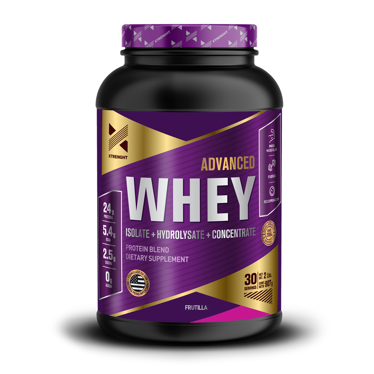 WHEY ADVANCE 2LBS  XTRENGH