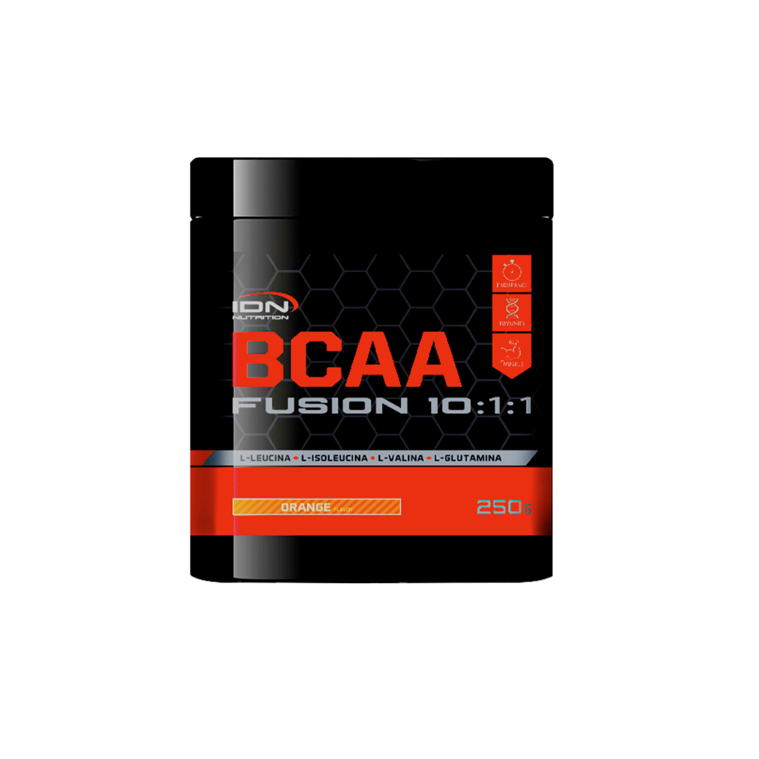BCAA FUSION + GLUTAMINA 250G - IDN NUTRITION
