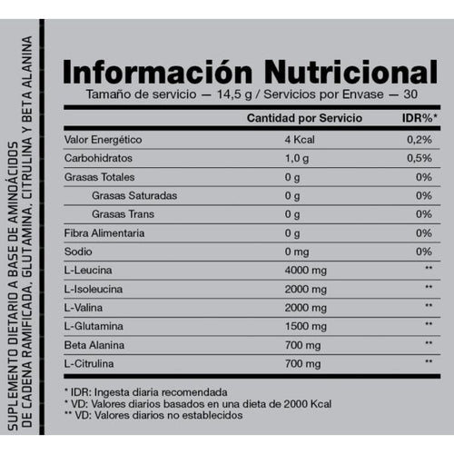 BCAA ULTIMATE 435G - IDN NUTRITION
