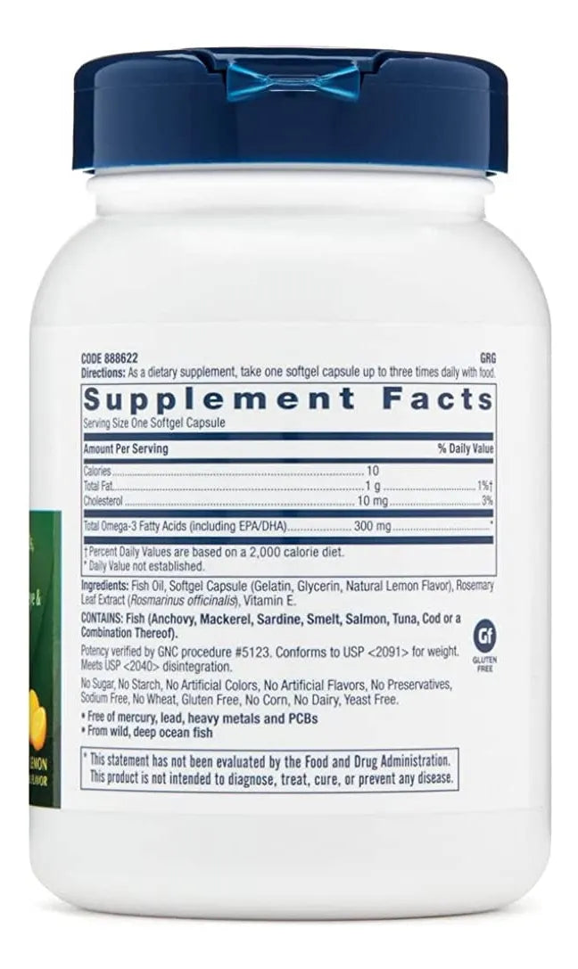 FISH OIL SOFT GEL - GNC
