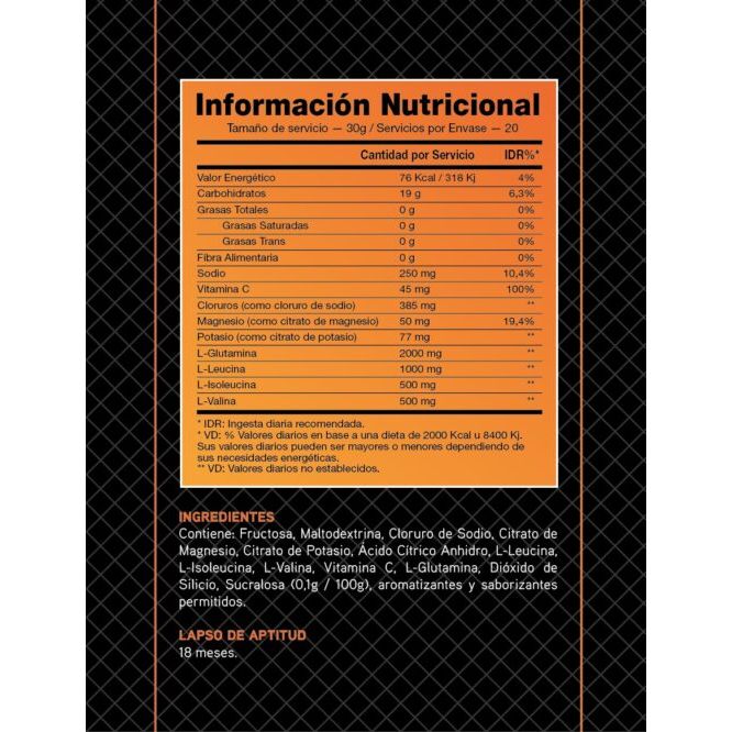 ISODRINK BEBIDA ISOTONICA 600G