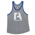 MUSCULOSA GRIS Y AZUL