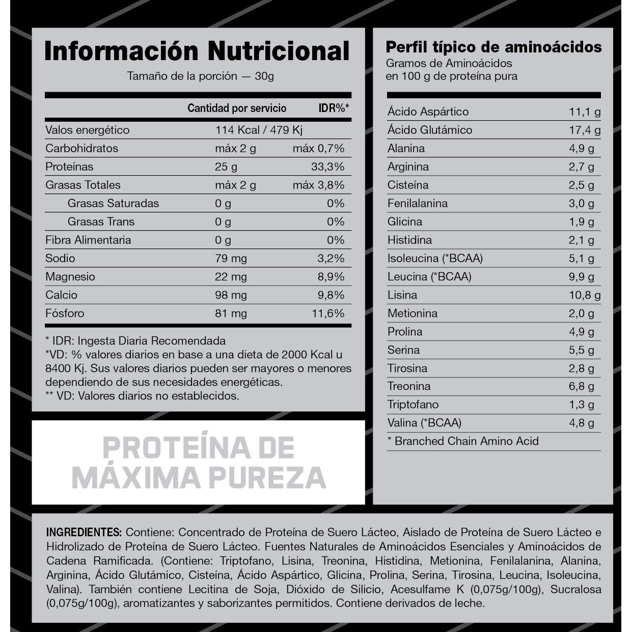WHEY PROTEIN 2LBS POTE - IDN NUTRITION