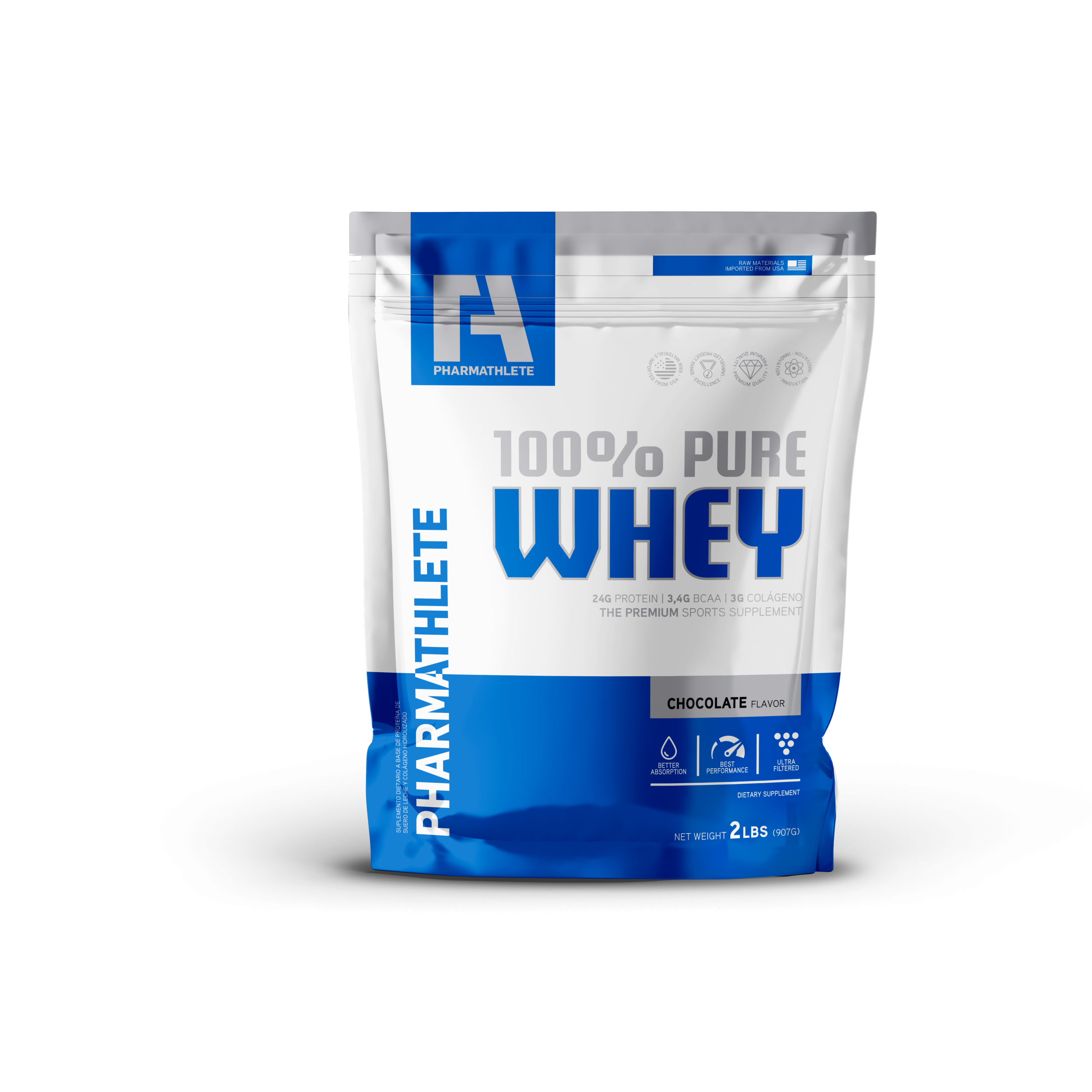 100% PURE WHEY 2LBS - PHARMATHLETE
