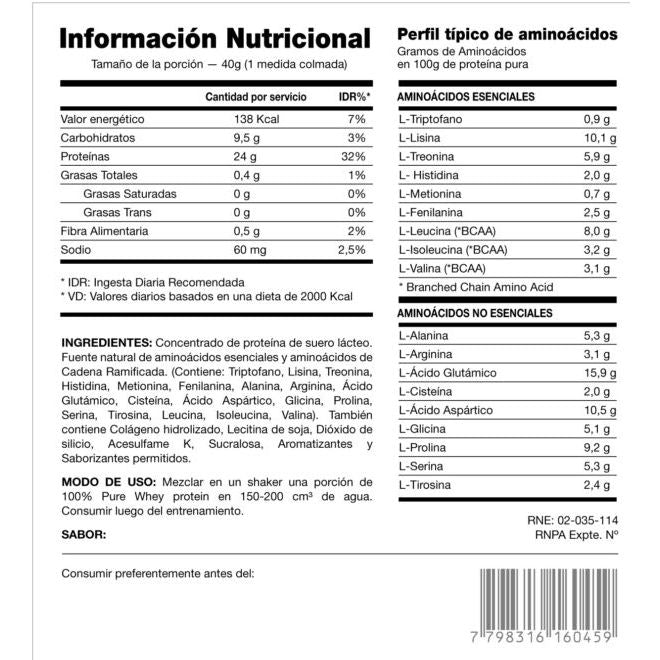 100% PURE WHEY POTE 2LBS - PHARMATHLETE