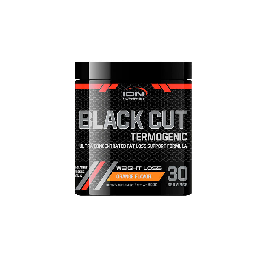 BLACK CUT TERMOGENICO 300G - IDN NUTRITION