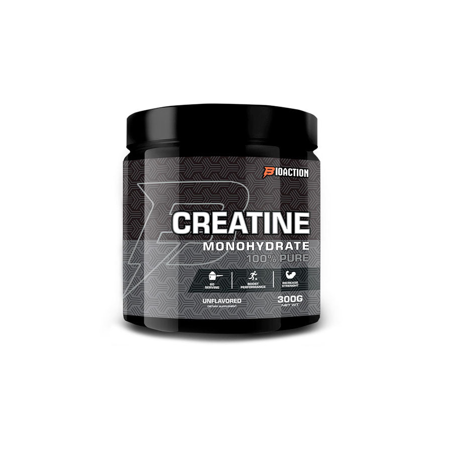 MONOHIDRATO DE CREATINA 300G - BIOACTION