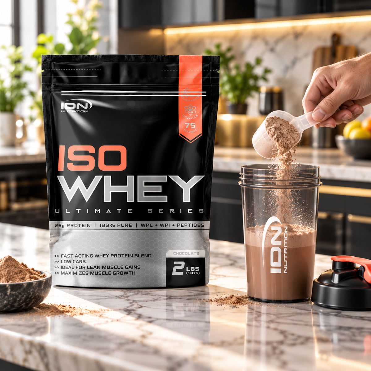 ISOWHEY 2LBS - IDN NUTRITION