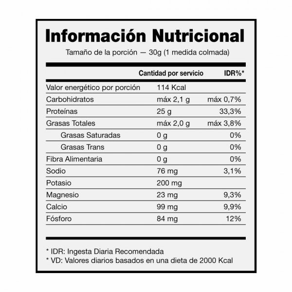ISOWHEY 2LBS - IDN NUTRITION
