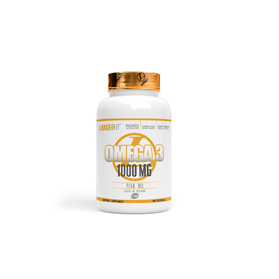 OMEGA 3 1000MG 200 CAPS - LANDERFIT