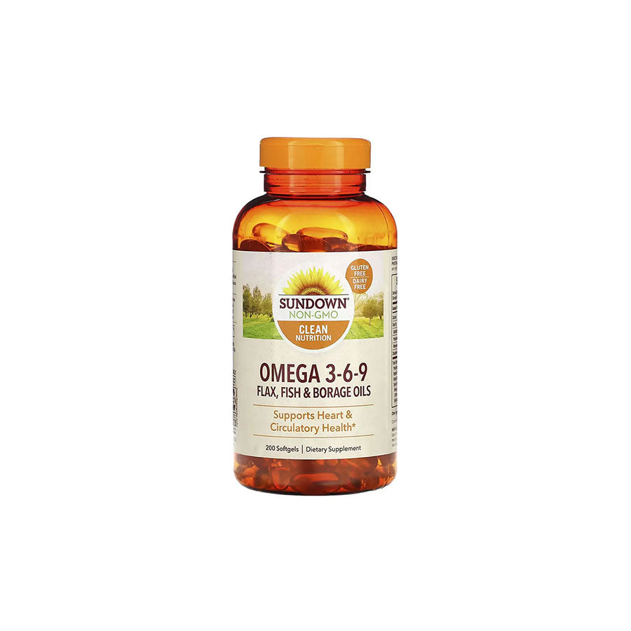 Omega 3-6-9 (200 Softgel) - Sundown