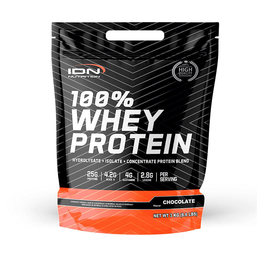 100% WHEY PROTEIN 3KG BOLSA - IDN NUTRITION
